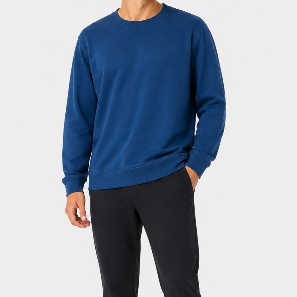 *NWT* Tek Gear Ultrasoft Fleece Sweatshirt Men 2X Blue Casual Athleisure